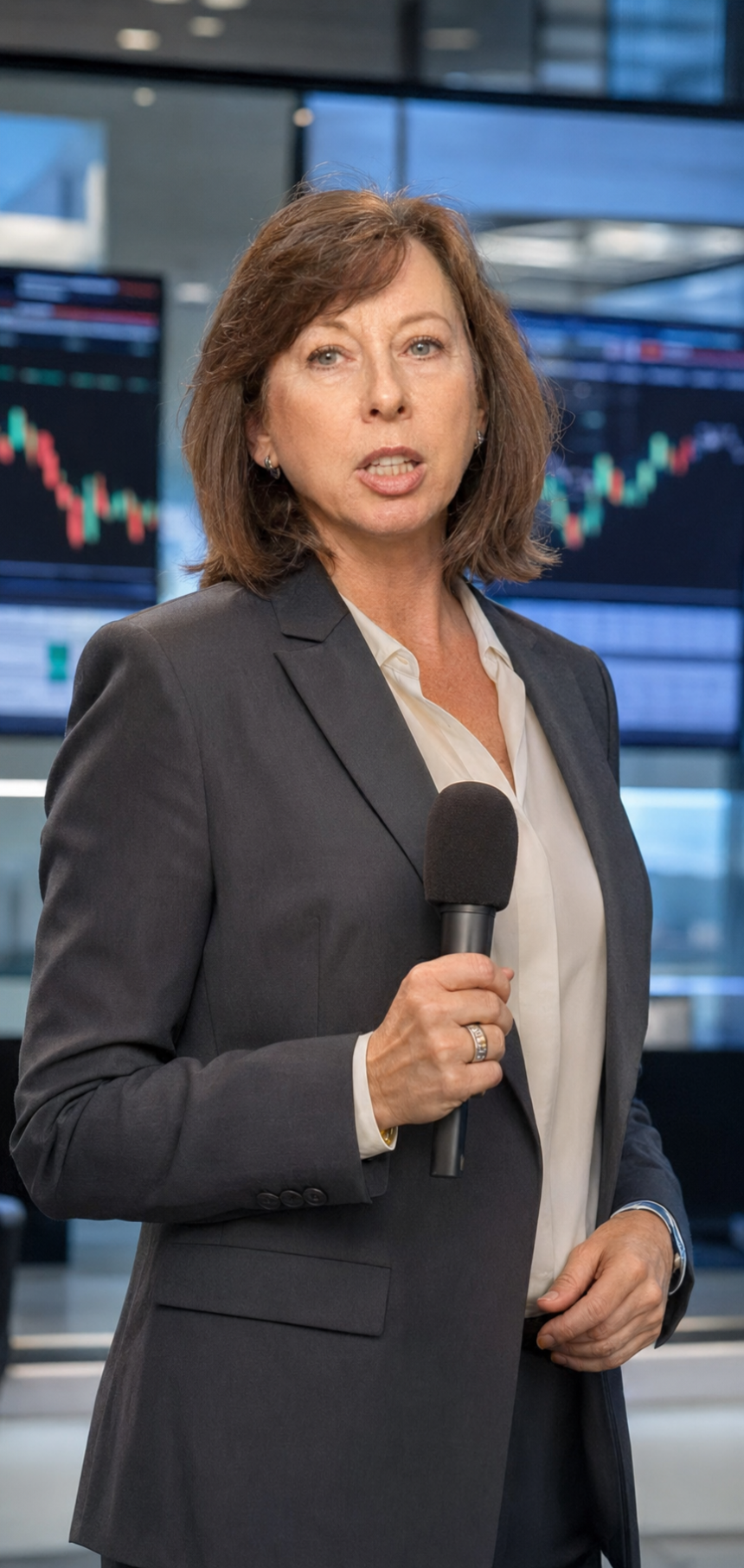 Stephanie Barrett beim ZDF
